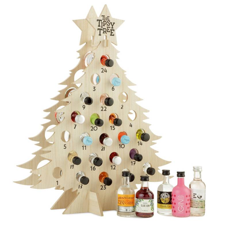 Flavoured Gin Advent Tipsy Tree