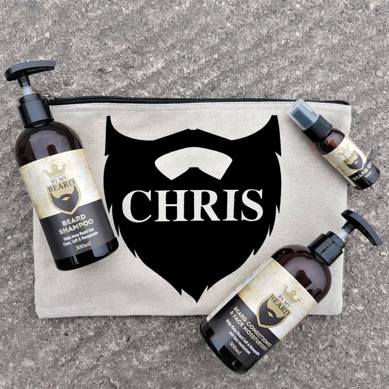 Personalised Name Only Beard Kit