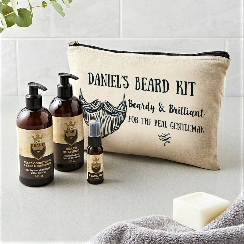 Personalised Beardy & Brilliant Beard Kit