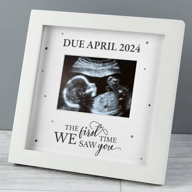 Personalised 'All Things Grow' 4 x 3 Baby Scan Frame