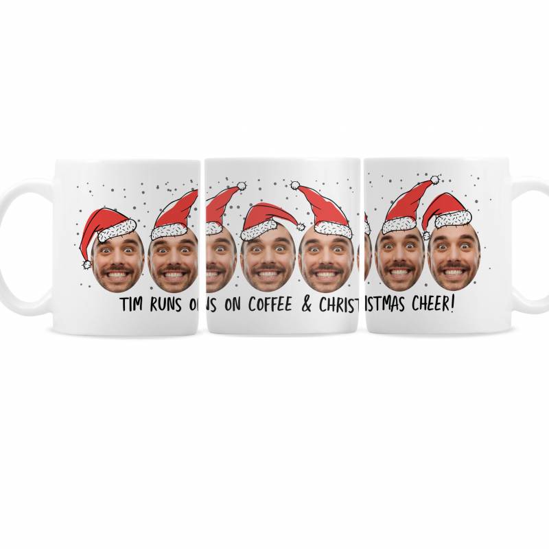 Personalised Photo Upload Santa Mug